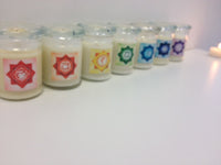 Chakra Candle Set Soy Unscented - Hikari Candles 
