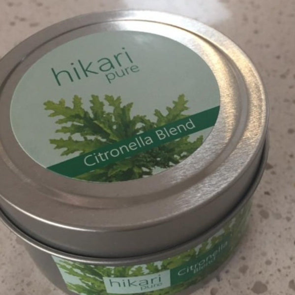 Citronella Candle Tin - Hikari Candles 