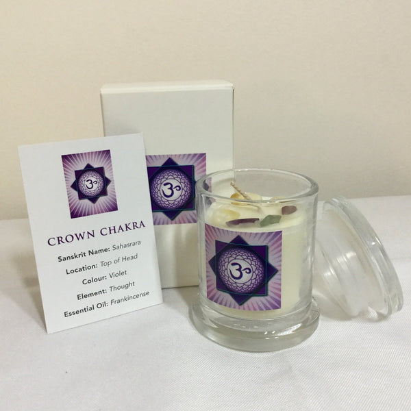 Crown Chakra Candle - Hikari Candles 