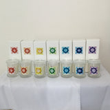 Chakra Crystal Candles Crystal Aromatherapy - Hikari Candles 