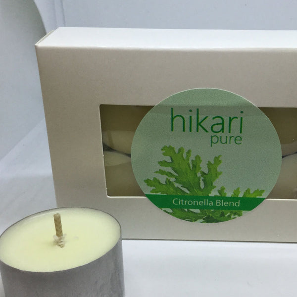 citronella essential oil tea lights