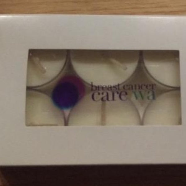 Breast Cancer Care Tea Lights Fundraising - Hikari Candles 