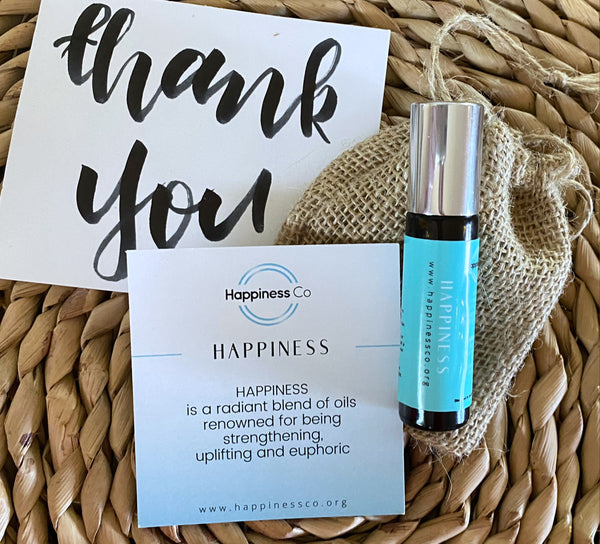 Happiness Co Pure Essential Oil Blend Happiness 10ml - Hikari Candles 
