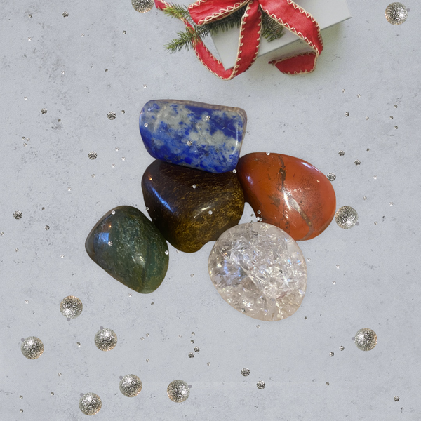 Christmas Crystal Tumble Set - Hikari Candles 