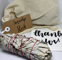 Smudge Stick White Sage Clearing - Hikari Candles 