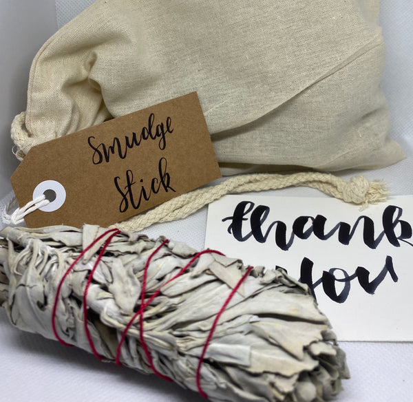 Smudge Stick White Sage Clearing - Hikari Candles 