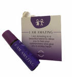 Kids Roll On Pure essential oil blend I am Amazing - Hikari Candles 