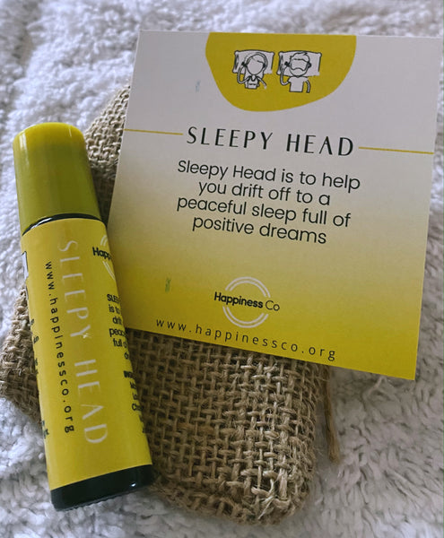 Kids Roll On Pure Essential Oil blend Sleepy Head - Hikari Candles 