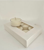 Pure Essential Oil Rose Geranium Aromatherapy Tea Lights - Hikari Candles 