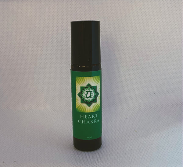 Heart Chakra Roll on Aromatherapy Oil - Hikari Candles 