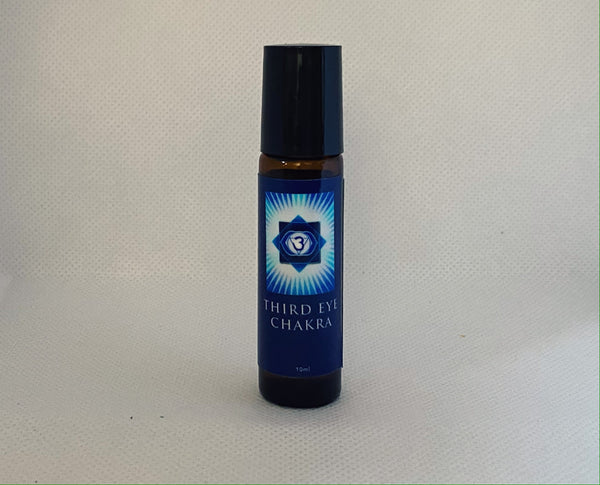 Third Eye Chakra Roll On Aromatherapy Oil - Hikari Candles 
