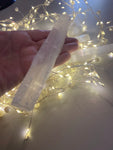 Selenite Natural Stick Wand - Hikari Candles