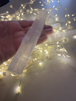 Selenite Natural Stick Wand - Hikari Candles