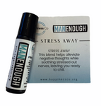 Man Enough Happiness Co Stress  Away Essential Oil Mens Range 10ml - Hikari Candles 