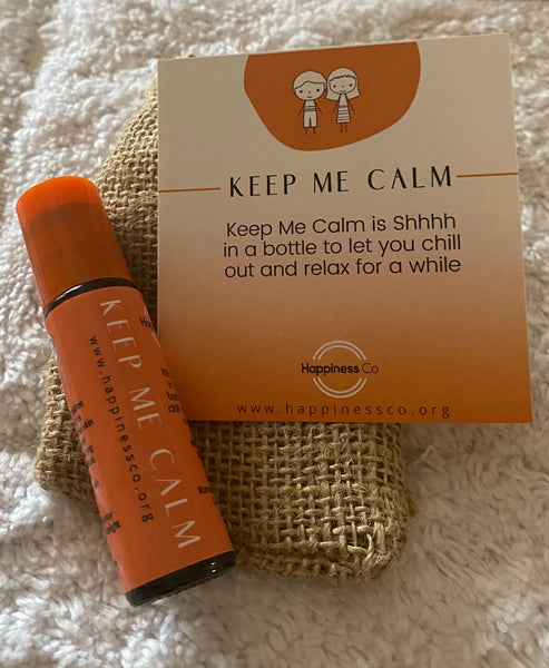 Kids Roll on pure essential oil blend Keep Me Calm - Hikari Candles 