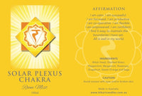 Solar Plexus Chakra Mist Spray - Hikari Candles 