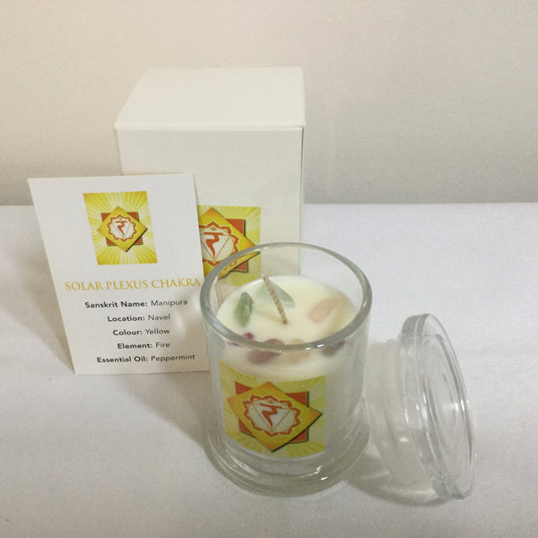 Solar Plexus Chakra Candle - Hikari Candles 